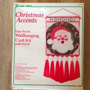 Vogart Crafts Christmas Accents Wallhanging Craft Kit #4697